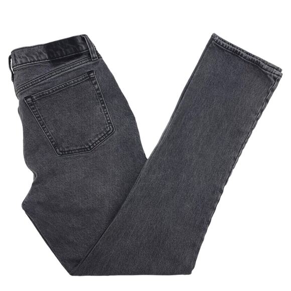 Abercrombie & Fitch Denim - Abercrombie & Fitch Jeans Womens 31/12 Long Skinny High Rise Whiskering Gray